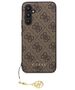 Guess case for Samsung Galaxy S23 FE GUHCS23FEGF4GBR GUESS HC PU 4G CHARM BROWN 3666339218607