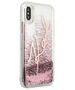 Karl Lagerfeld case for iPhone X / XS KLHCPXTRKSRG rose gold hard case Glitter Signature 3700740494226