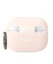 Karl Lagerfeld case for Airpods Pro KLAPRUNIKP white 3D Silicone NFT Karl 3666339087876