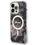 Guess case for iPhone 14 Pro Max 6,7&quot; GUHMP14XHCFWSK black hardcase Magsafe IML Flower 3666339115548