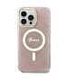 Guess case for iPhone 13 Pro Max 6,7&quot; GUHMP13XH4STP pink hardcase Magsafe IML 4G 3666339127367