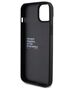 BMW case for iPhone 15 Plus 6,7&quot; BMHCP15M22NBCK black HC PU Carbon 3666339143848