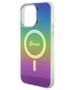 Guess case for iPhone 15 Pro 6,1&quot; GUHMP15LHITSK black HC IML Magsafe Iridescent 3666339154660