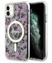 Guess case for iPhone 11 / Xr 6.1&quot; GUHMN61HCFWSP pink hardcase Flower MagSafe 3666339126711