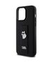 Karl Lagerfeld case for iPhone 13 Pro 6,1&quot; KLHCP13LGSACHPK HC GRIPSTAND SAFFIANO CHOUPETTE PINS BLACK 3666339207373