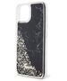 Guess case for iPhone 14 6,1&quot; GUHCP14SLCSGSGK black hard case Liquid Glitter Marble 3666339127282