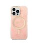 Guess set case + charger for iPhone 13 Pro 6,1&quot; GUBPP13LH4EACSP pink hard case 4G Print MagSafe 3666339103026