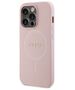 Guess case for iPhone 13 Pro Max 6,7&quot; GUHMP13XPSAHMCP pink Saffiano Magsafe 3666339156138