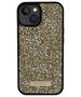 Guess case for iPhone 15 6,1&quot; GUHCP15SPFGSBSD yellow HC Rhinestone Metal Logo 3666339153526