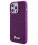 Guess case for iPhone 15 Pro Max 6,7&quot; GUHCP15XPMSDGSF fuschia HC PU Disco Script Metal 3666339173746