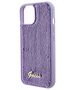 Guess case for iPhone 15 6,1&quot; GUHCP15SPSFDGSU purple HC Sequin Script Metal 3666339176228