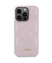 Guess case for iPhone 15 Pro Max 6,7&quot; GUHCP15XPSQSQSP pink HC PU Quilted Metal Logo 3666339149772