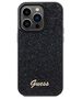 Guess case for  iPhone 14 Pro Max 6,7&quot; GUHCP14XPMSDGSK HC PU DISCO SCRIPT METAL BLACK 3666339173425