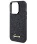 Guess case for  iPhone 14 Pro Max 6,7&quot; GUHCP14XPMSDGSK HC PU DISCO SCRIPT METAL BLACK 3666339173425