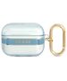 Guess case for AirPods Pro GUAPHHTSB blue Cord 3666339047115