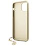 Original Case IPHONE 11 Guess Hard Case 4G Charms Collection (GUHCN61GF4GBR) brown 3700740468081