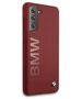 Original Case SAMSUNG GALAXY S21+ BMW Hardcase Silicone Signature Logo (BMHCS21MSLBLRE) red 3700740497425