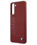 Original Case SAMSUNG GALAXY S21+ BMW Hardcase Silicone Signature Logo (BMHCS21MSLBLRE) red 3700740497425