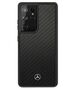 Case SAMSUNG GALAXY S21 ULTRA Mercedes Carbon Hardcase Dynamic Line (MEHCS21LRCABK) black 3700740497944