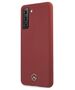 Case SAMSUNG GALAXY S21+ Mercedes Hardcase Silicone Line (MEHCS21MSILRE) red 3700740497906