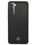 Case SAMSUNG GALAXY S21 Mercedes Carbon Hardcase Dynamic Line (MEHCS21SRCABK) black 3700740497920