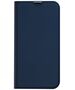 Case IPHONE 14 PLUS with a Flip Dux Ducis Skin Leather navy blue 6934913035085