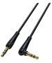 Cable AUX 1m minijack 3,5mm - minijack 3,5mm KAKU KSC-521 black 6921042117898