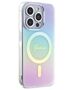 Original Case APPLE IPHONE 15 PRO Guess Hardcase IML Iridescent MagSafe (GUHMP15LHITSU) purple 3666339154806