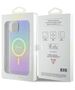 Original Case APPLE IPHONE 15 Guess Hardcase IML Iridescent MagSafe (GUHMP15SHITSU) purple 3666339154783