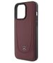 Case APPLE IPHONE 15 PRO Mercedes Leather Urban Line (MEHCP15LARMRE) red 3666339171834