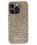 Original Case IPHONE 14 PRO Guess Hardcase Disco Metal Script (GUHCP14LPMSDGSD) gold 3666339173555