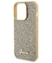 Original Case IPHONE 14 PRO Guess Hardcase Disco Metal Script (GUHCP14LPMSDGSD) gold 3666339173555