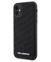 Original Case IPHONE 11 / XR Karl Lagerfeld Hardcase Quilted K Pattern (KLHCN61PQKPMK) black 3666339164959