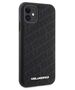 Original Case IPHONE 11 / XR Karl Lagerfeld Hardcase Quilted K Pattern (KLHCN61PQKPMK) black 3666339164959