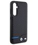 Original Case SAMSUNG GALAXY S23 FE BMW Leather Carbon (BMHCS23FE22NBCK) black 3666339218560