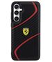 Original Case SAMSUNG GALAXY S23 FE Ferrari Hardcase Twist Metal Logo (FEHCS23FEPTWK) black 3666339218577