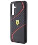 Original Case SAMSUNG GALAXY S23 FE Ferrari Hardcase Twist Metal Logo (FEHCS23FEPTWK) black 3666339218577