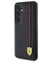 Original Case SAMSUNG GALAXY S24+ Ferrari Hardcase Carbon Printed Line (FEHCS24MN3DUR) black 3666339242459