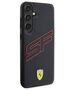 Original Case SAMSUNG GALAXY S24 Ferrari Hardcase Big SF Perforated (FEHCS24SPINK) black 3666339242534