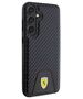 Original Case SAMSUNG GALAXY S24+ Ferrari Hardcase Carbon Stitched Bottom (FEHCS24MN3PUK) black 3666339242572