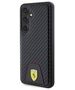 Original Case SAMSUNG GALAXY S24 Ferrari Hardcase Carbon Stitched Bottom (FEHCS24SN3PUK) black 3666339242565