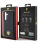 Original Case SAMSUNG GALAXY S24 Ferrari Hardcase Carbon Stitched Bottom (FEHCS24SN3PUK) black 3666339242565