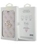 Original Case APPLE IPHONE 15 PRO Guess Book 4G Metal Gold Logo (GUBKP15L4GMGPI) pink 3666339194529