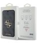 Original Case IPHONE 13 / 14 / 15 Guess Book 4G Metal Gold Logo (GUBKP15S4GMGGR) gray 3666339194383