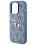 Original Case APPLE IPHONE 15 PRO Guess Hardcase 4G Big Metal Logo (GUHCP15L4GMGBL) blue 3666339194147