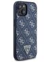 Original Case IPHONE 14 PLUS / 15 PLUS Guess Hardcase 4G Triangle Metal Logo (GUHCP15MPG4GPB) blue 3666339225919