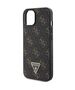 Original Case IPHONE 14 PLUS / 15 PLUS Guess Hardcase 4G Triangle Metal Logo (GUHCP15MPG4GPK) black 3666339225773