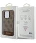 Original Case APPLE IPHONE 15 PRO MAX Guess Hardcase 4G Stripe Collection (GUHCP15XG4GLBR) brown 3666339196240