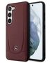 Case SAMSUNG GALAXY S23 Mercedes Leather Urban Line (MEHCS23SARMRE) maroon 3666339113421