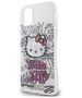 Original Case IPHONE 11 Hello Kitty Hardcase IML Kitty On Bricks Graffiti (HKHCN61HDGPHT) white 3666339188580